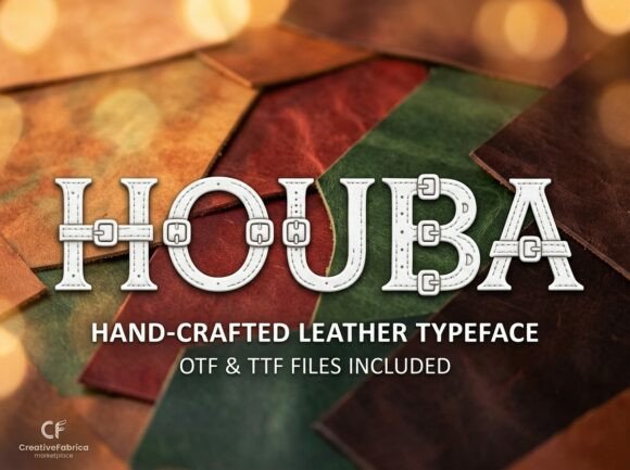 Discovering Houba: A Decorative Typeface for Bold Statements