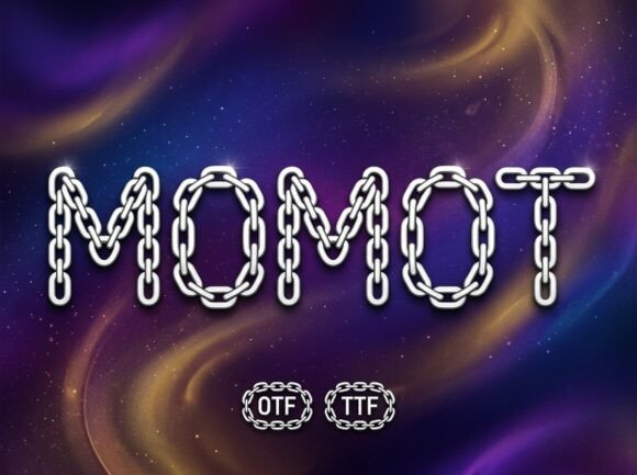 Momot: A Decorative Display Typeface for High-Impact Visuals